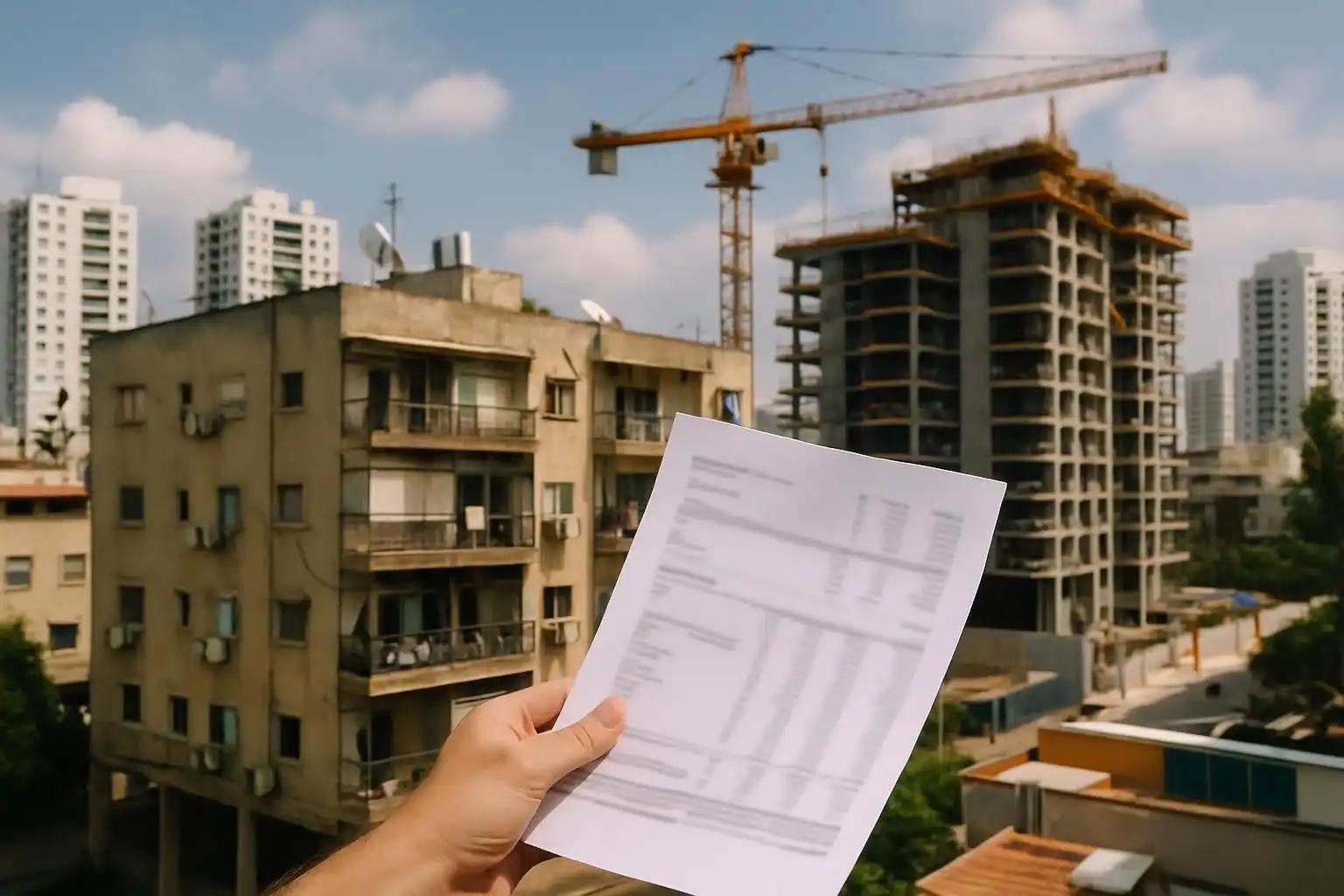 החלטת השקעה בפרויקטים של התחדשות עירונית מסוג פינוי-בינוי: מסגרת סף, בדיקות ותסריטי סיכון
